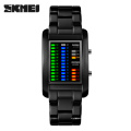 SKMEI 1103 Herrenmode Edelstahluhren LED Digitale Wasserdichte Armbanduhr